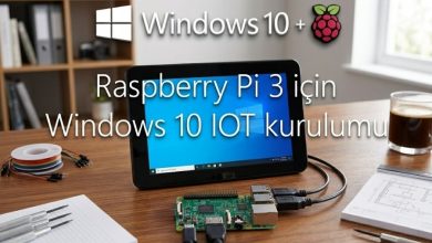 raspberry pi 3 windows kurulumu
