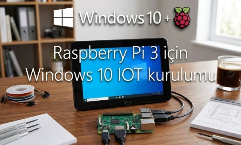 raspberry pi 3 windows kurulumu