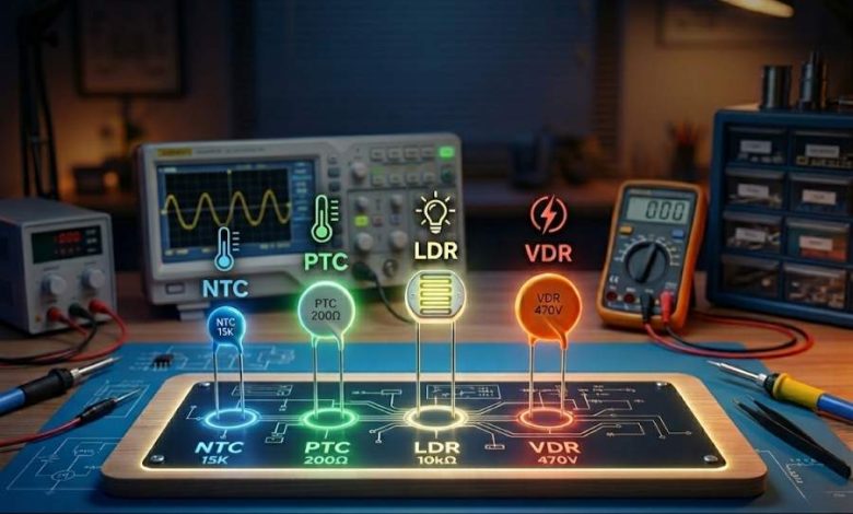 Termistör Nedir? LDR Nedir? PTC - NTC Nedir? VDR Nedir?