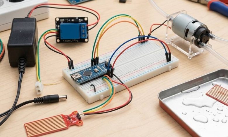Yağmur veya Su Baskınlarına Duyarlı Motorlu Sistem